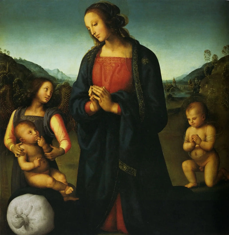 Jomfruen med posen - Pietro Perugino