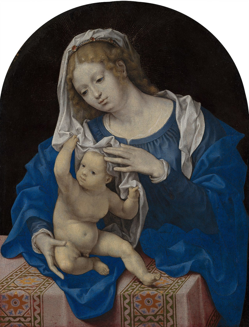 Jomfruen med slør - Jan Gossaert