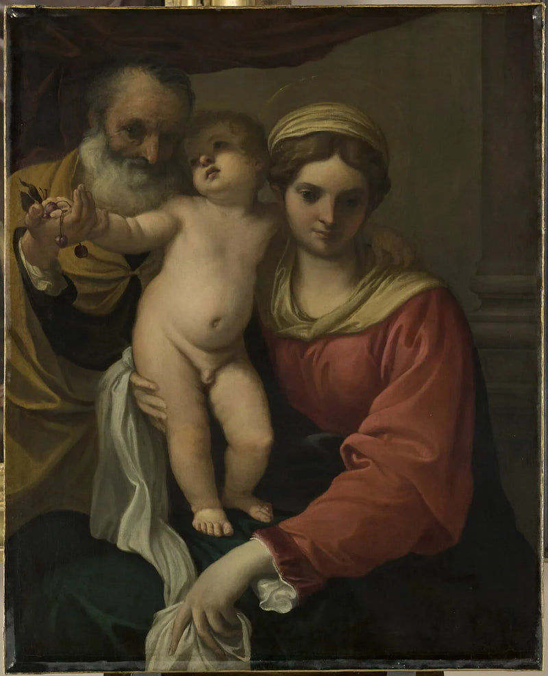 Jomfruen med kirsebærene - Annibale Carracci