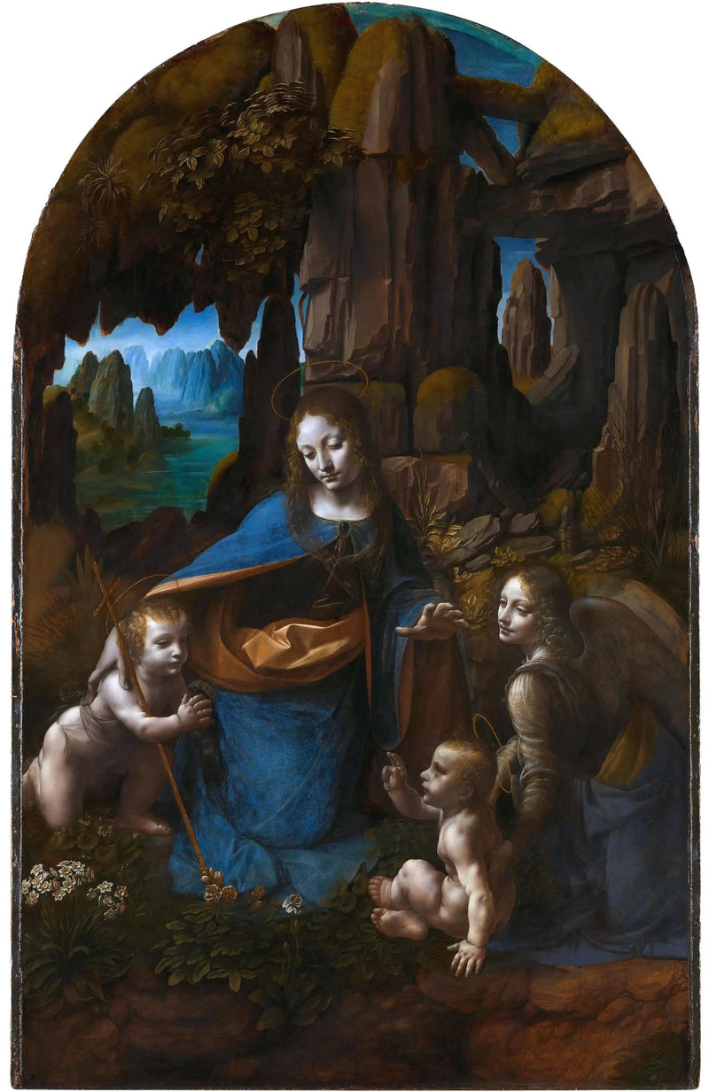 Jomfruen ved klippene - Leonardo da Vinci