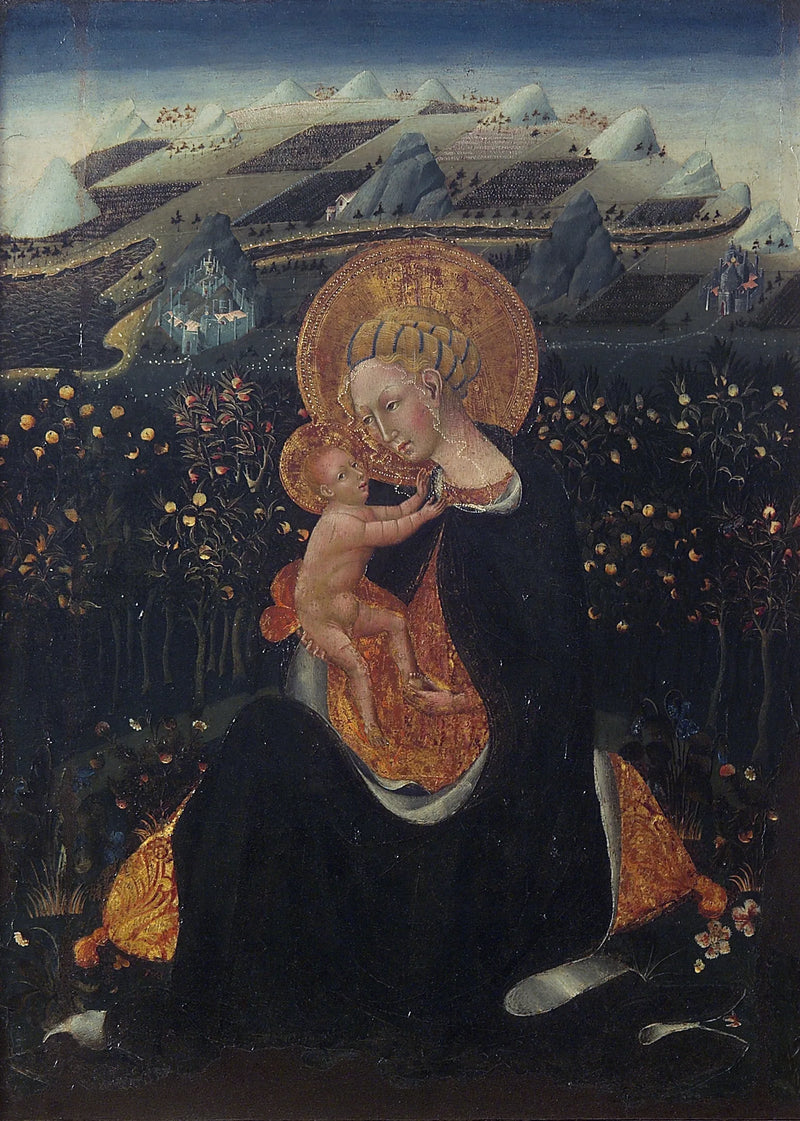 Jomfruen av ydmykhet - Giovanni di Paolo