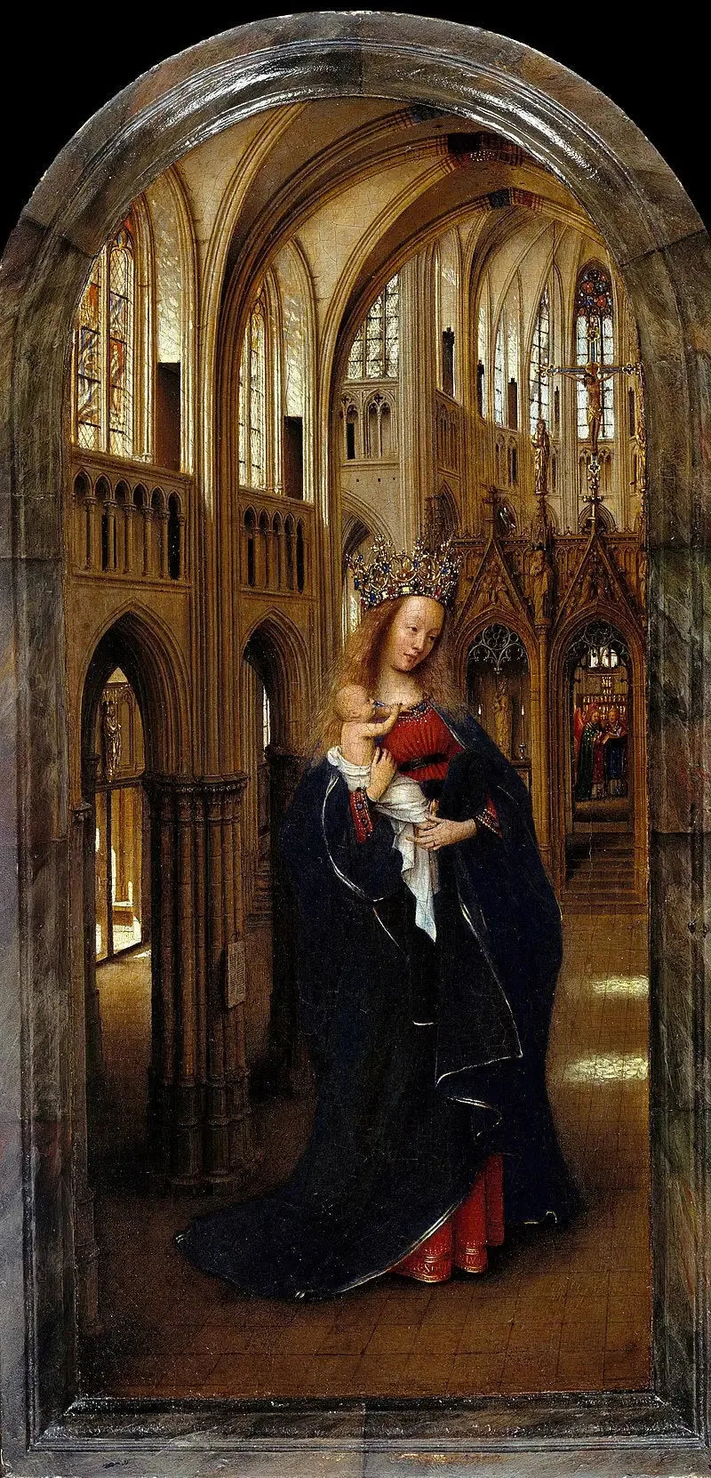 Jomfruen i en kirke - Jan van Eyck

Source:
La Vierge dans une église - Jan van Eyck