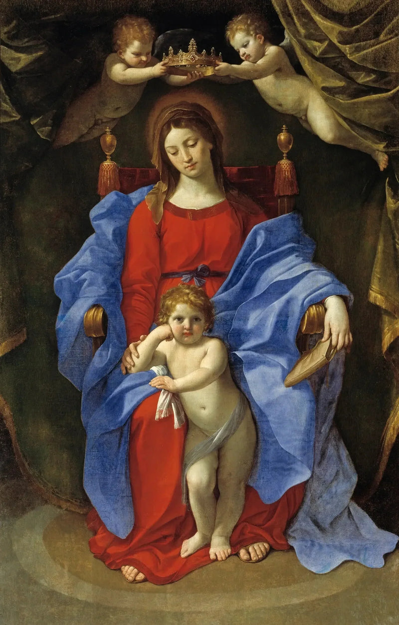 Jomfruen på stolen - Guido Reni