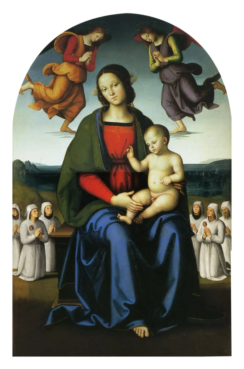Jomfruen av trøst - Pietro Perugino