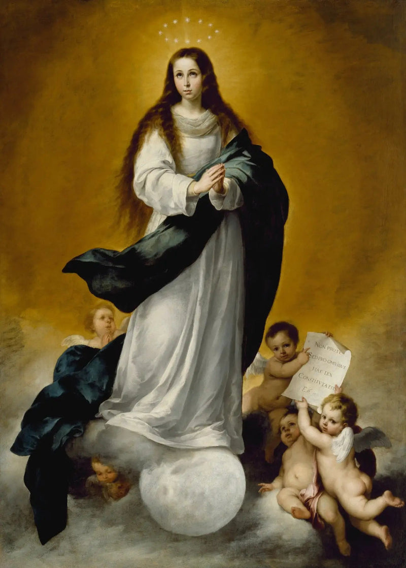 Jomfruen av den Ubesmittede unnfangelse - Bartolomé Esteban Murillo

Source:
La Vierge de l'Immaculée Conception - Bartolomé Esteban Murillo