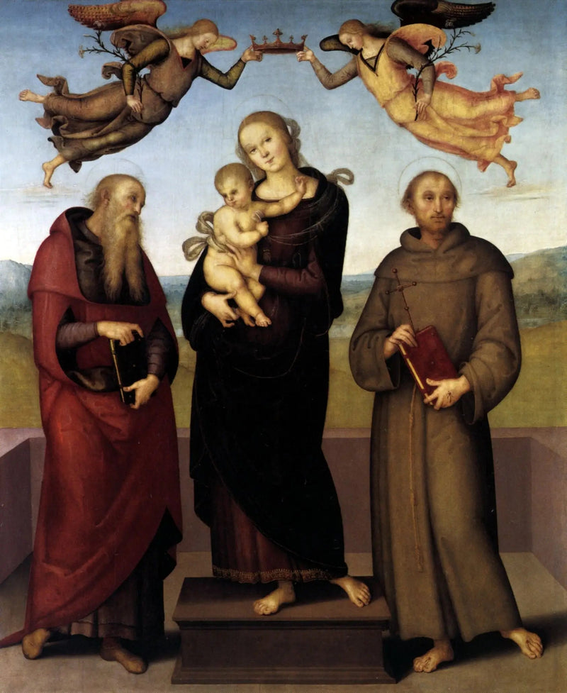 Jomfruen av Loretto - Pietro Perugino