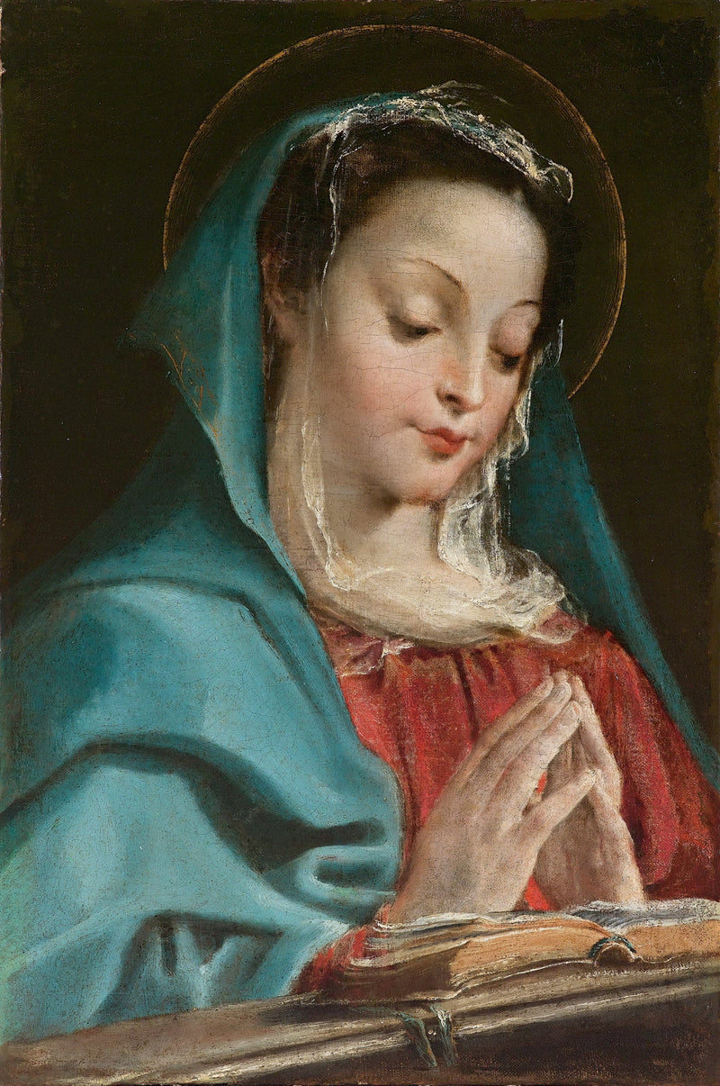 Jomfruen i bønn - Annibale Carracci