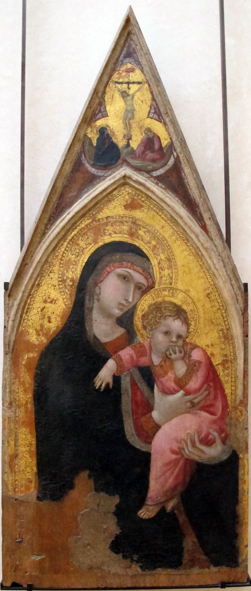 Jomfruen og barnet - Ambrogio Lorenzetti