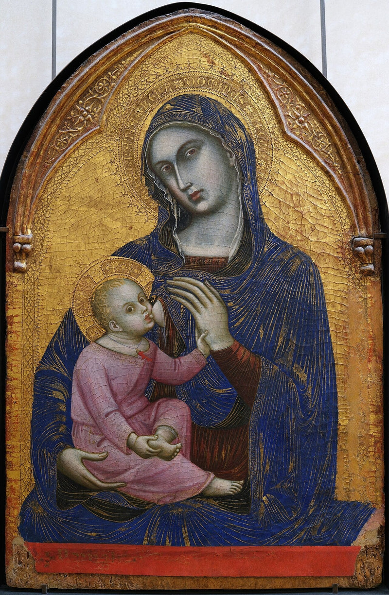Jomfruen og barnet - Barnaba da Modena