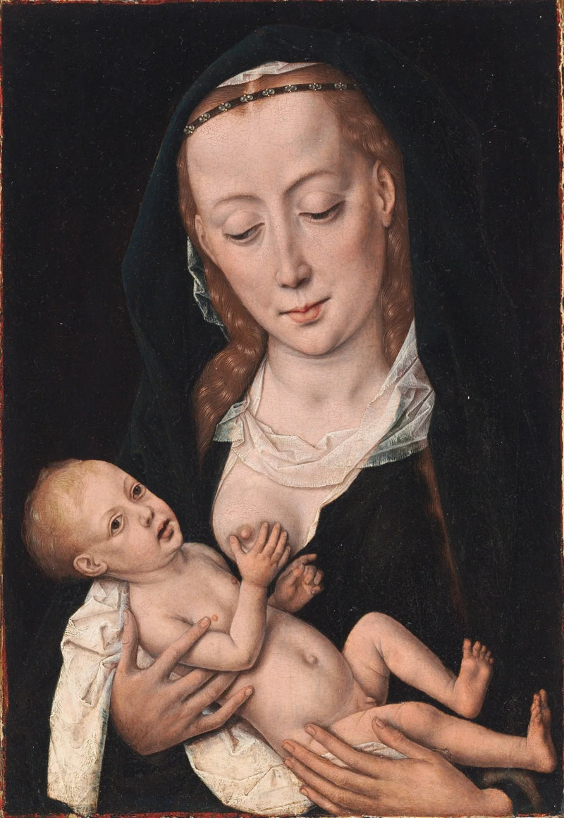 Jomfruen og barnet - Dirk Bouts