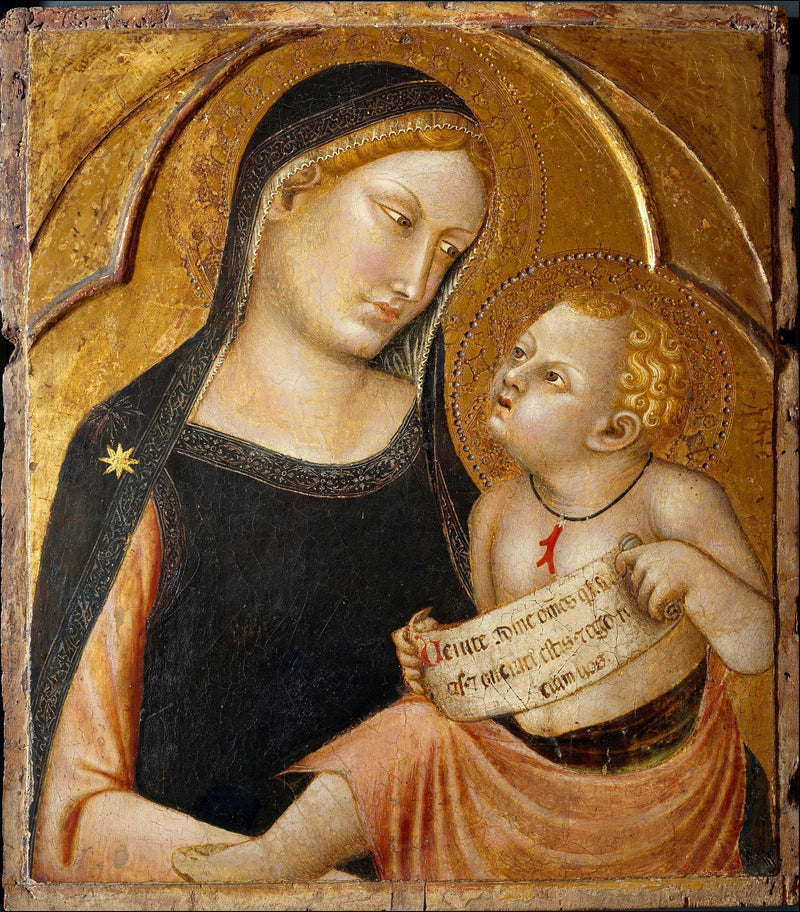 Jomfruen og barnet - Francesco Traini