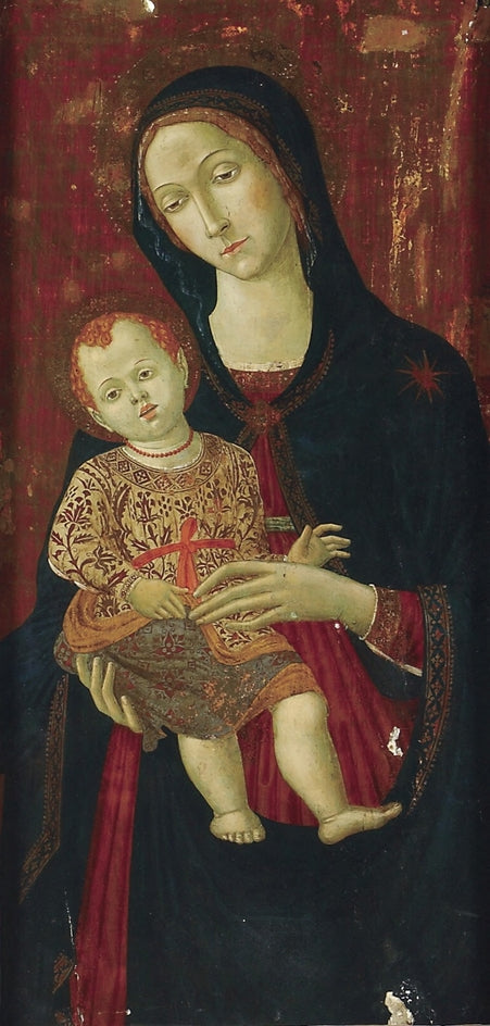 Jomfruen og barnet - Matteo di Giovanni
