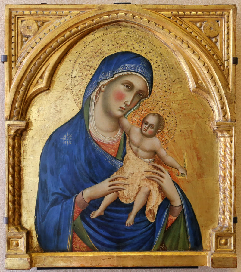 Jomfruen og barnet - Paolo Veneziano