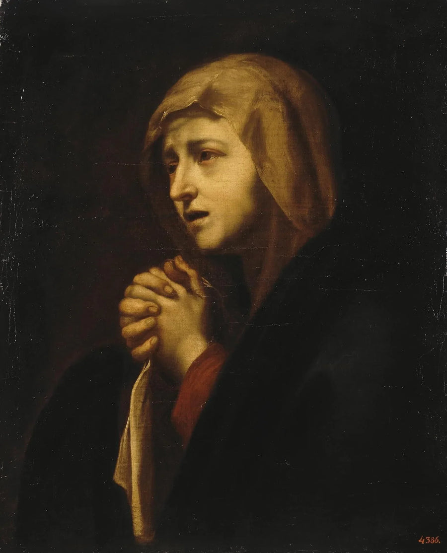 Jomfru Maria i sorg - Jusepe de Ribera