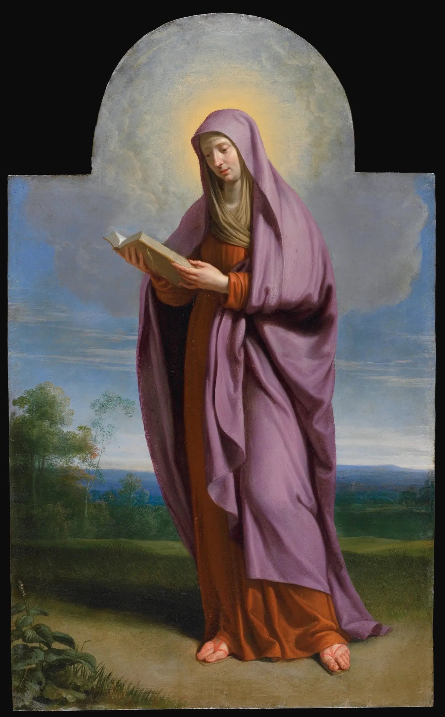 La Vierge Marie - Philippe de Champaigne - Alpha Reproduction