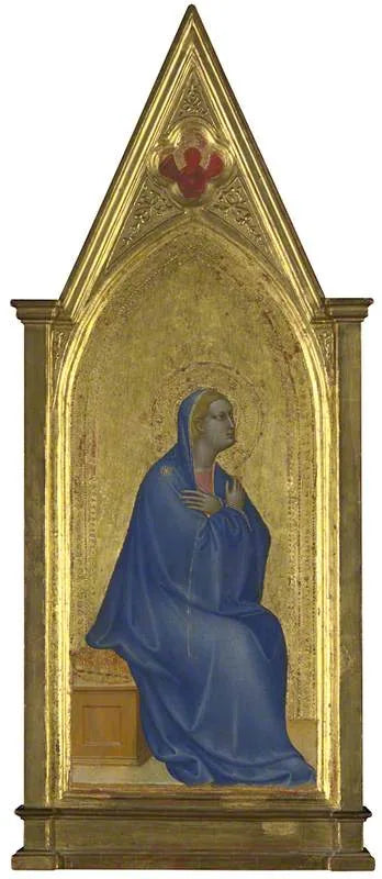 Jomfruen: Venstre Pinnacle Panel - Giovanni da Milano