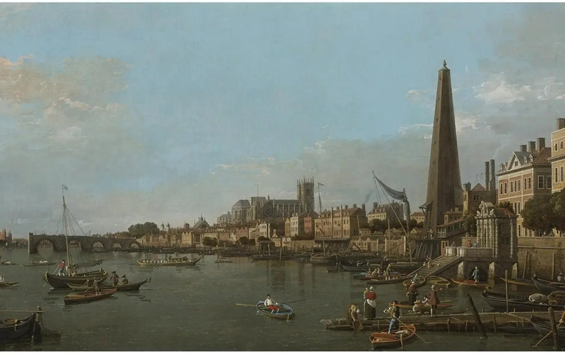 Westminster by fra Themsen, nær York Water Gate - Canaletto

Source:
La ville de Westminster depuis la Tamise, près de la York Water Gate - Canaletto