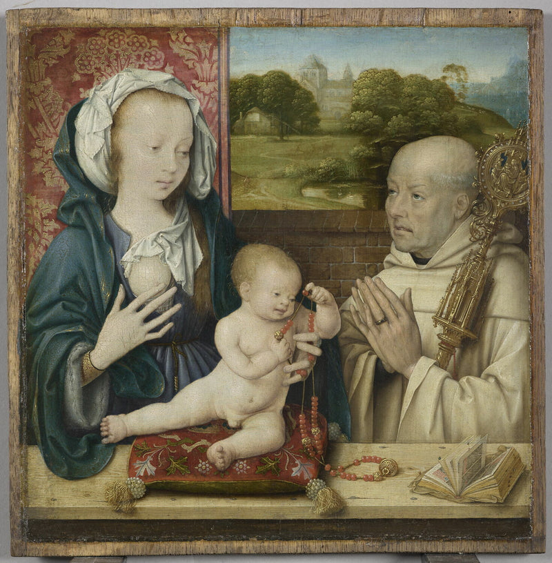 Saint Bernhards visjon - Joos van Cleve