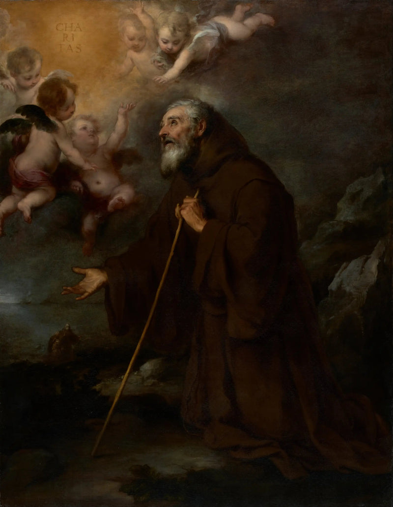 Saint Franciscus van Paule's visie - Bartolomé Esteban Murillo

Source:
La vision de saint François de Paule - Bartolomé Esteban Murillo