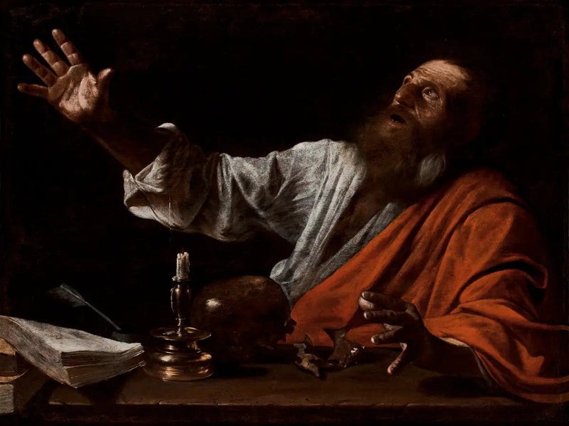 Synet til den hellige Hieronymus - Caravaggio