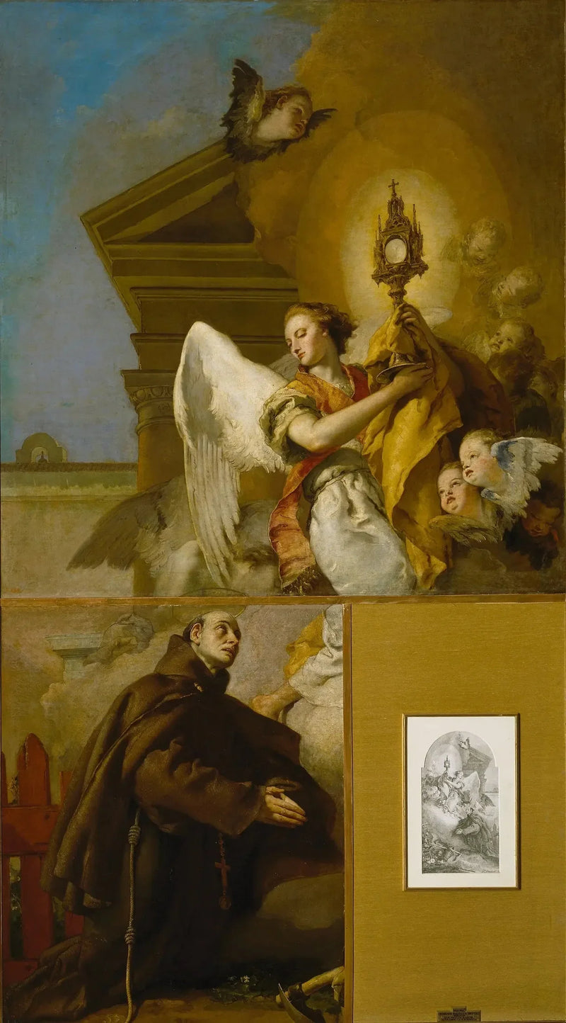 Saint Pascal Baylons visjon - Giovanni Battista Tiepolo