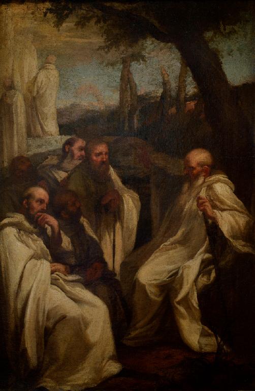 Saint Romualds visjon - Andrea Sacchi