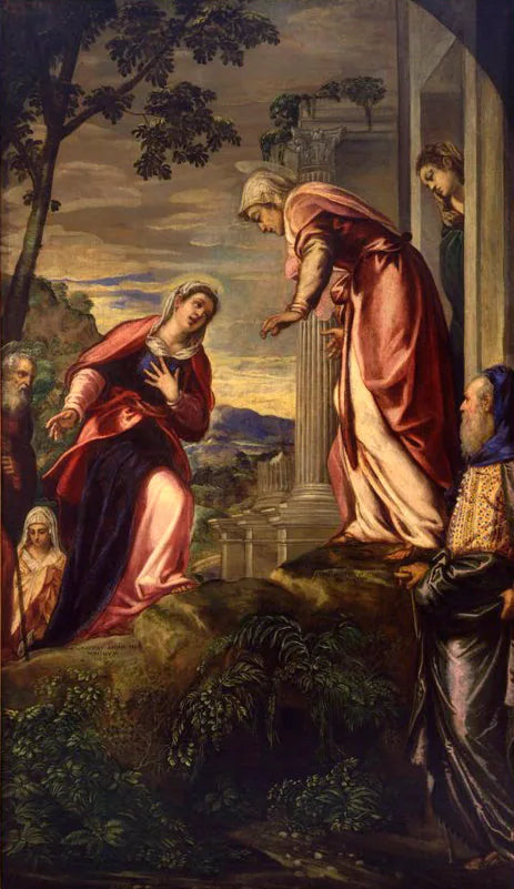 Besøket - Jacopo Tintoretto