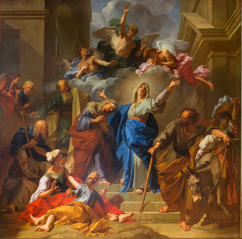 Besøket - Jean-Baptiste Jouvenet