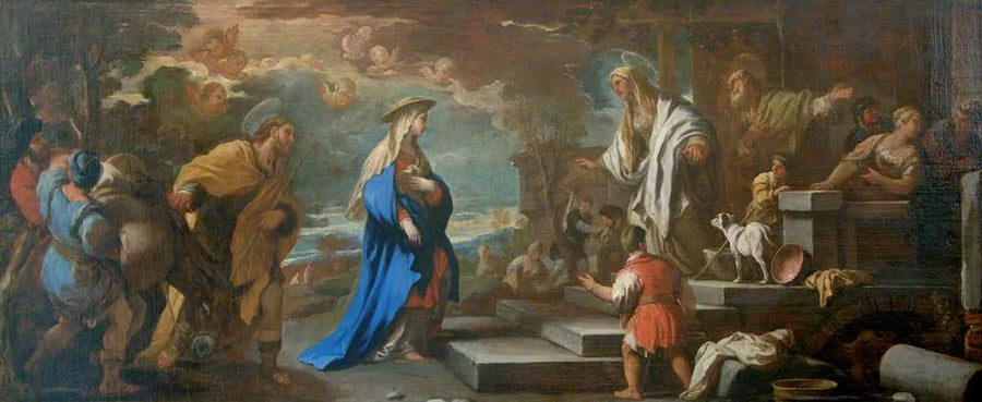 Besøket - Luca Giordano