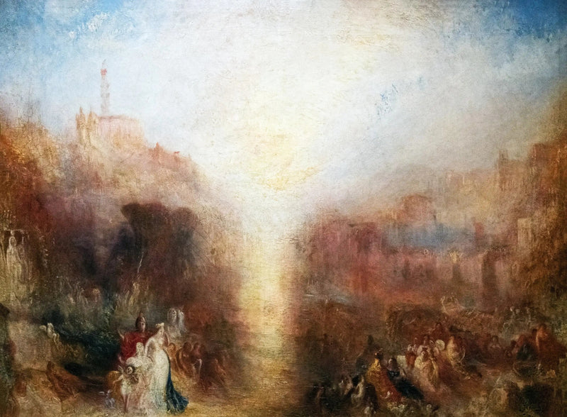 Besøket ved graven - J. M. W. Turner