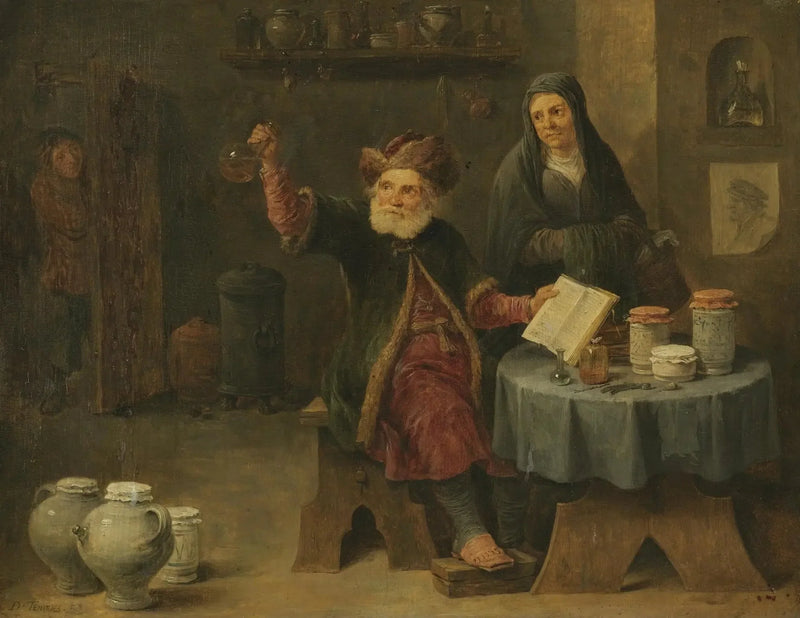 Legebesøket - David Teniers den Yngre

Source:
La visite chez le médecin - David Teniers le Jeune