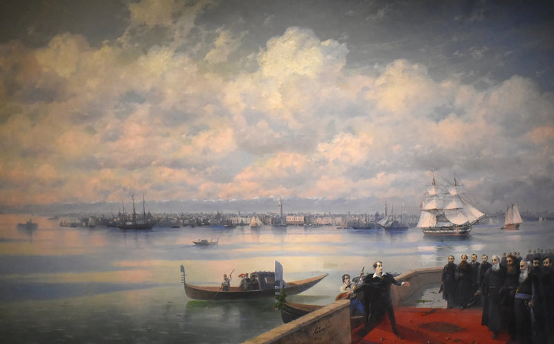 Byrons besøk hos Mekhitaristene på øya Surb Ghazar - Ivan Aïvazovski

Source:
La visite de Byron aux Mekhitaristes de l'île de Surb Ghazar - Ivan Aïvazovski