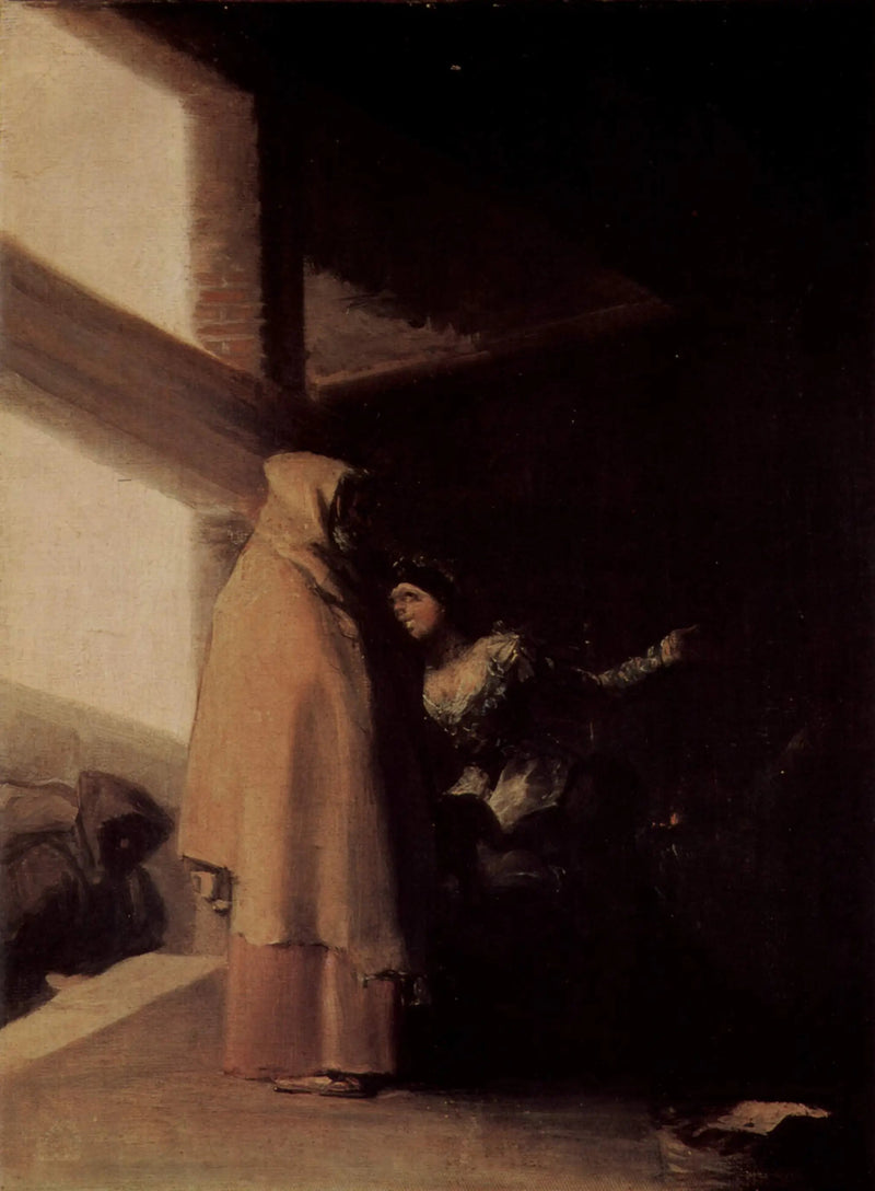 Brorens besøk - Francisco de Goya