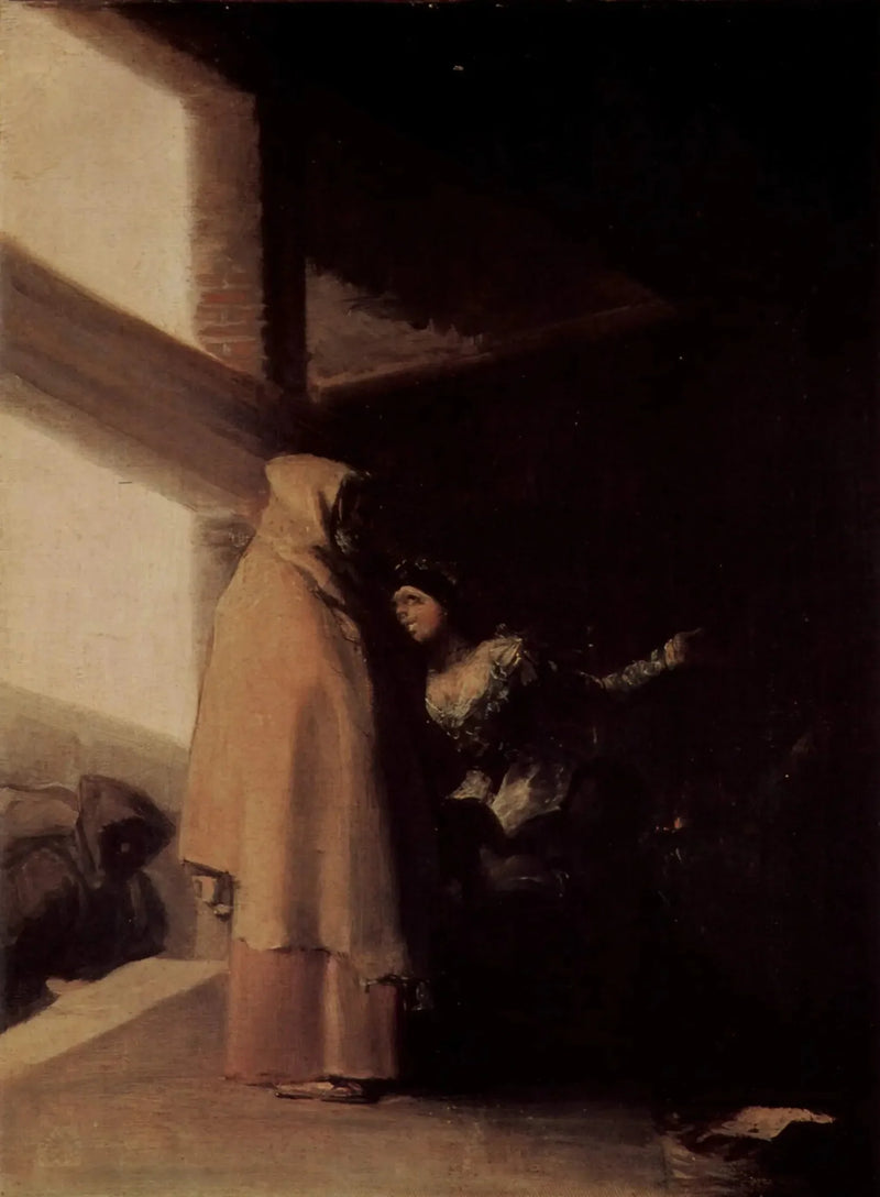 Brorens besøk - Francisco de Goya