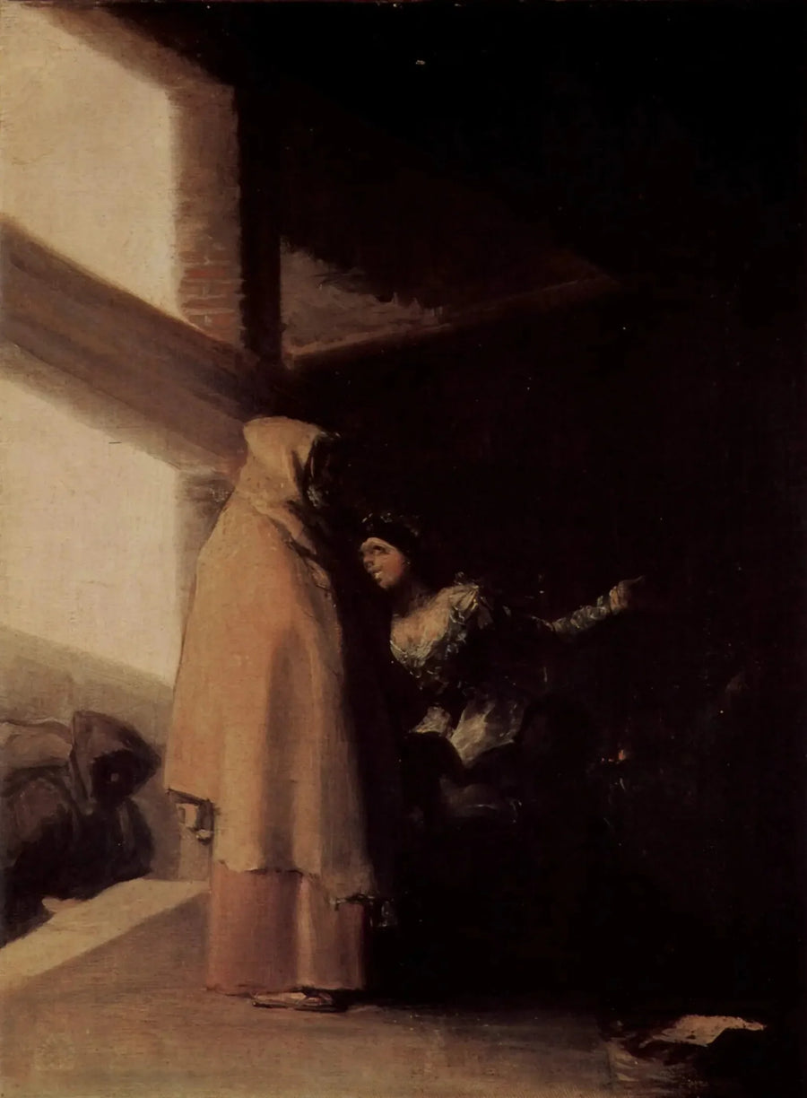 Brorens besøk - Francisco de Goya