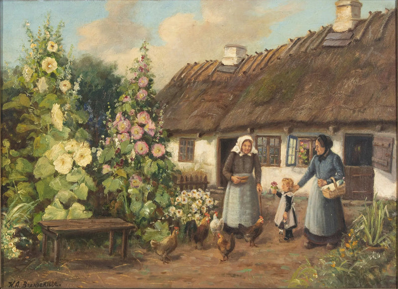 Besøket - H. A. Brendekilde

Source:
La visite - H. A. Brendekilde