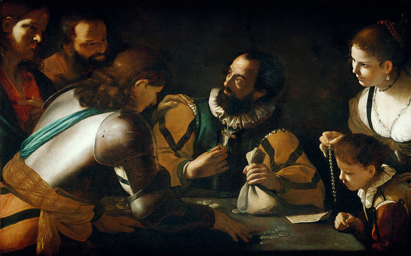 Apostelen Matteus' kall - Mattia Preti