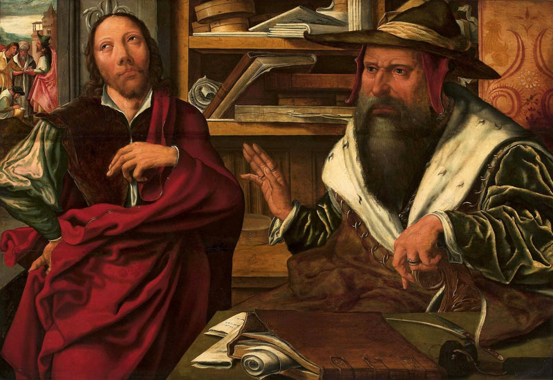 Vokasjonen til Saint Matthieu - Marinus van Reymerswale