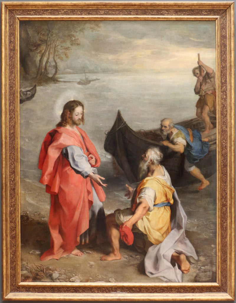 Vocationen til Sankt Peter og Sankt Andreas - Federico Barroci