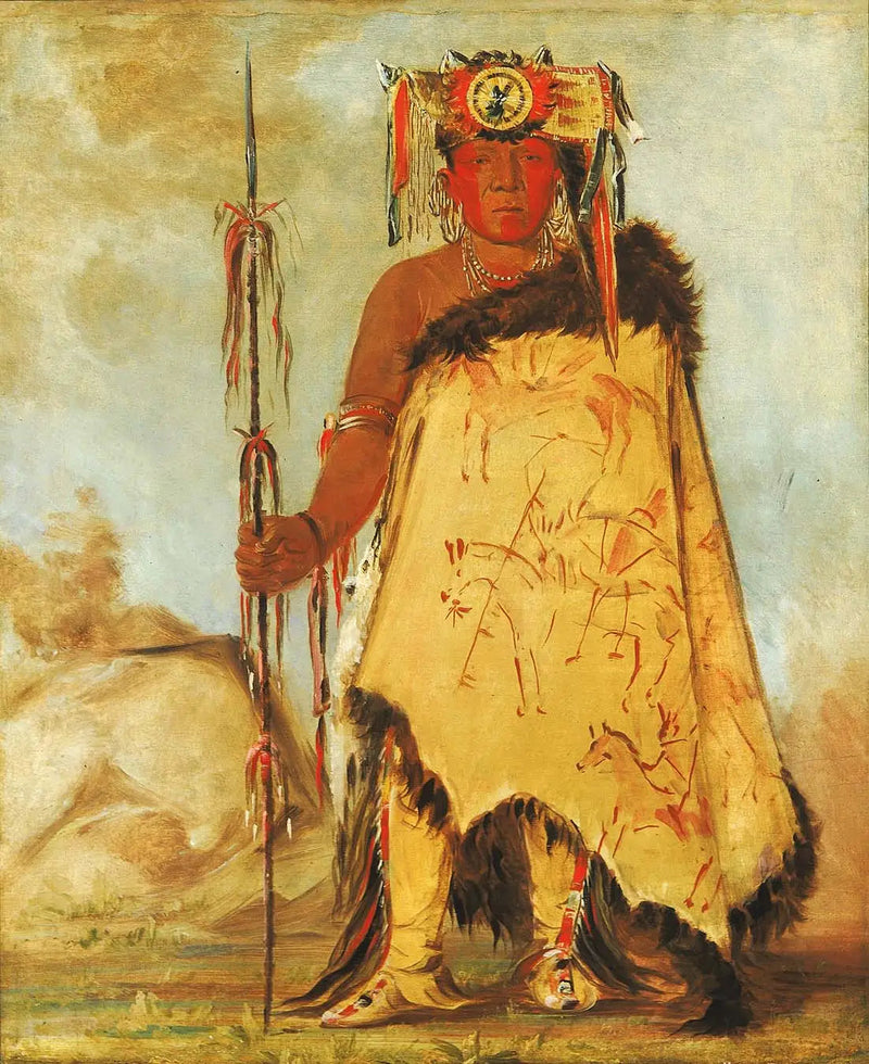 La-wée-re-coo-re-shaw-wee, krigsleder, en Pawnee-republikaner - George Catlin

Source:
La-wée-re-coo-re-shaw-wee, chef de guerre, un Pawnee républicain - George Catlin