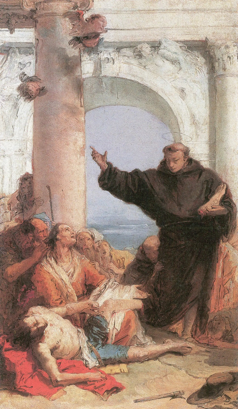 Wunderheilung des zornigen Sohnes - Giovanni Battista Tiepolo