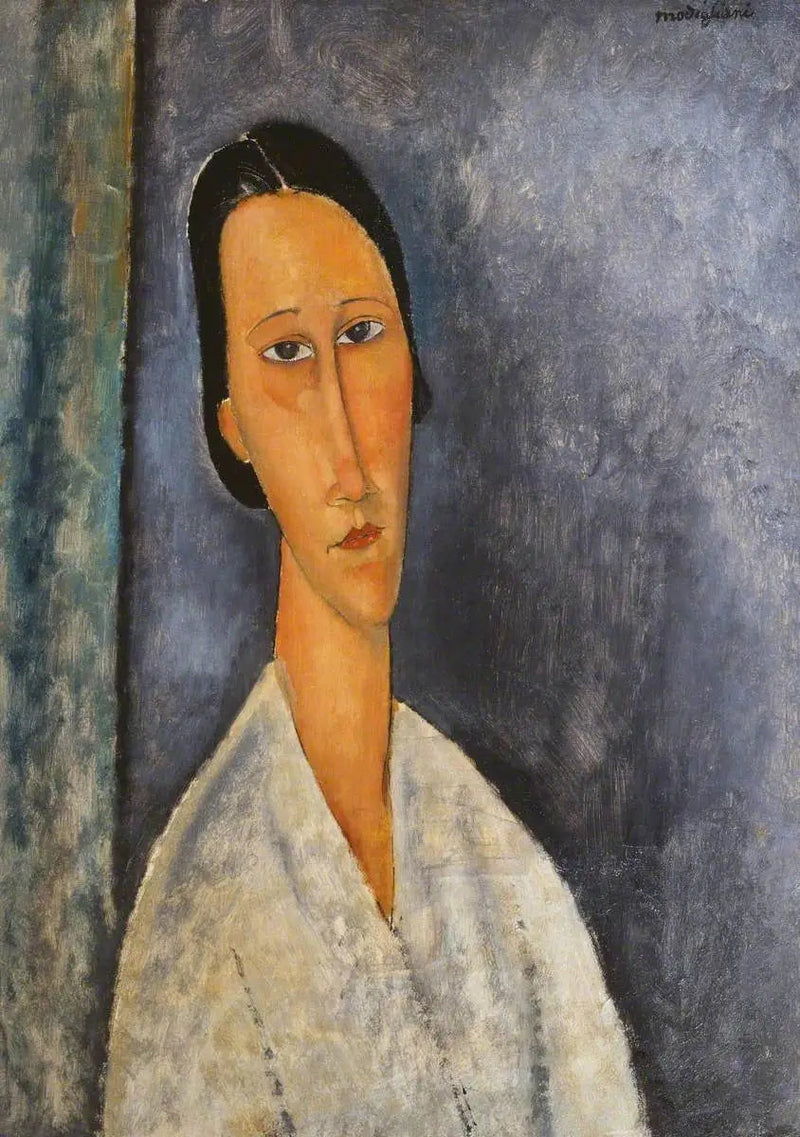 La Zborowska i byste - Amedeo Modigliani