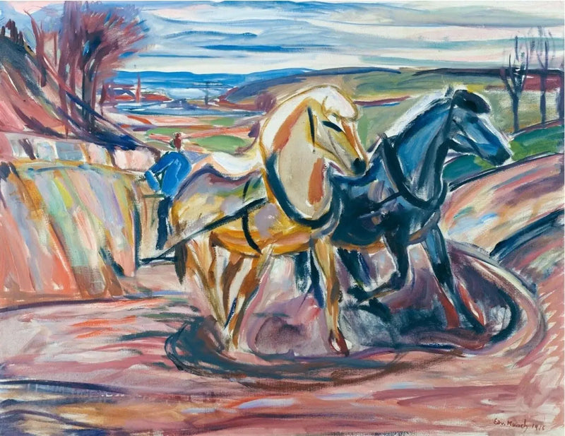 Vårarbeid - Edvard Munch
