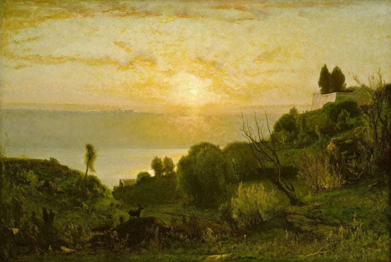Lac Albano, solnedgang - George Inness

Source:
Lac Albano, coucher de soleil - George Inness