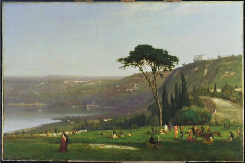 Albano-sjøen - George Inness

Source:
Lac d'Albano - George Inness