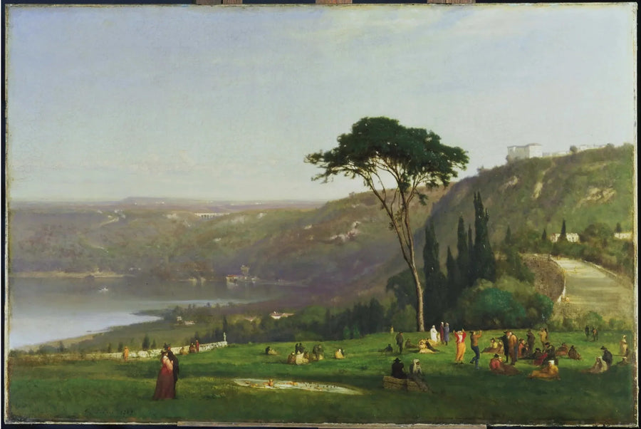 Albano-sjøen - George Inness

Source:
Lac d'Albano - George Inness