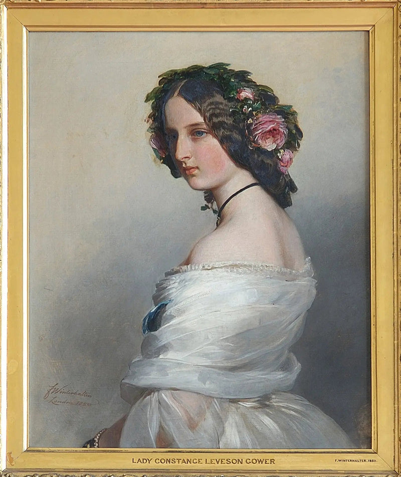 Lady Constance Leveson-Gower (1834-1880), fremtidig hertuginne av Westminster - Franz Xaver Winterhalter

Source:
Lady Constance Leveson-Gower (1834-1880), future duchesse de Westminster - Franz Xaver Winterhalter