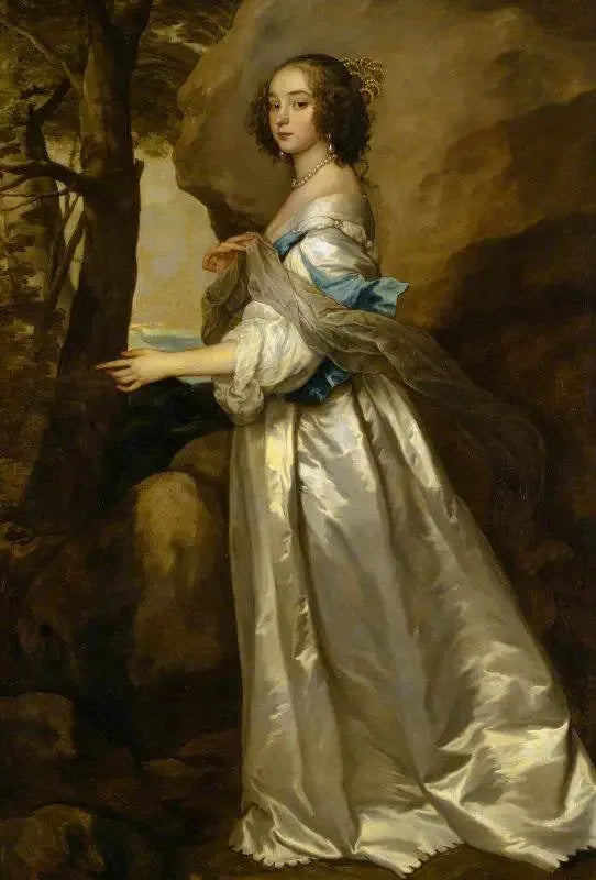 Lady Frances Cranfield, Lady Buckhurst, fremtidig greveinne av Dorset (død i 1687) - Antoine van Dyck

Source:
Lady Frances Cranfield, Lady Buckhurst, future comtesse de Dorset (décédée en 1687) - Antoine van Dyck