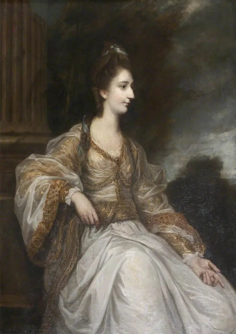 Dame « Harriot » Christian Henrietta Caroline Fox-Strangways, Mme John Dyke Acland (1749/50-1815) - Joshua Reynolds