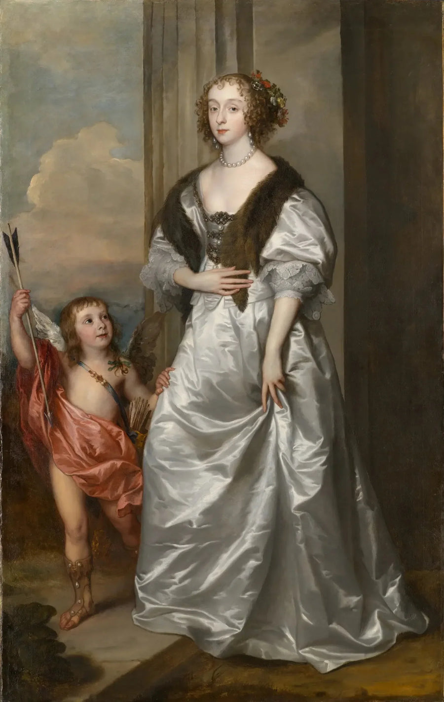 Lady Mary Villiers, fremtidig hertuginne av Richmond og Lennox, med Charles Hamilton, Lord Arran - Antoine van Dyck

Source:
Lady Mary Villiers, future duchesse de Richmond et Lennox, avec Charles Hamilton, Lord Arran - Antoine van Dyck